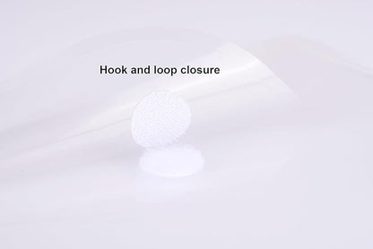 6''x4'' Vertical Plastic Envelopes Hook Loop Closure Coupon Receipt Storage Holder 30 Pack