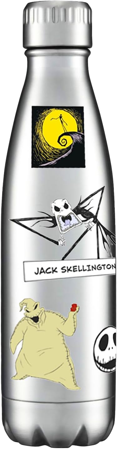 Disney Nightmare Before Christmas Calendar 2025 - Deluxe 2025 Jack Skellington Collector's Edition Wall Calendar Bundle with Decals & Over 100 Calendar Reminder Stickers (NBC Gifts, Office Supplies)