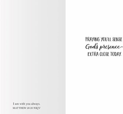 DaySpring - The Lord's Love Never Ends - 4 Floral Desgin Assortment with Scripture - 12 Boxed Praying for You Cards & Envelopes (J9176)