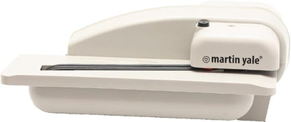 Martin Yale 1628 Desktop Letter Opener, Operates At a Speed of Up to 3,000 Envelopes Per Hour, 10,000 Capacity, 3/32" Cutting Width of Envelopes