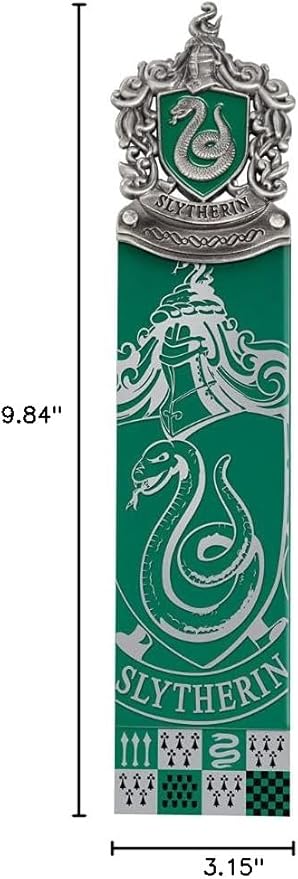 The Noble Collection Harry Potter Slytherin Crest Bookmark