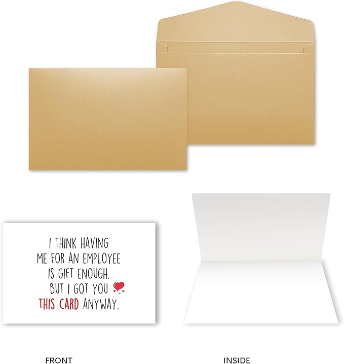 Ziwenhu Boss Day Gifts: Happy Boss Day Card, Funny & Cute Gifts for Him & Her, Going Away Gift