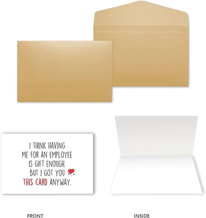Ziwenhu Boss Day Gifts: Happy Boss Day Card, Funny & Cute Gifts for Him & Her, Going Away Gift