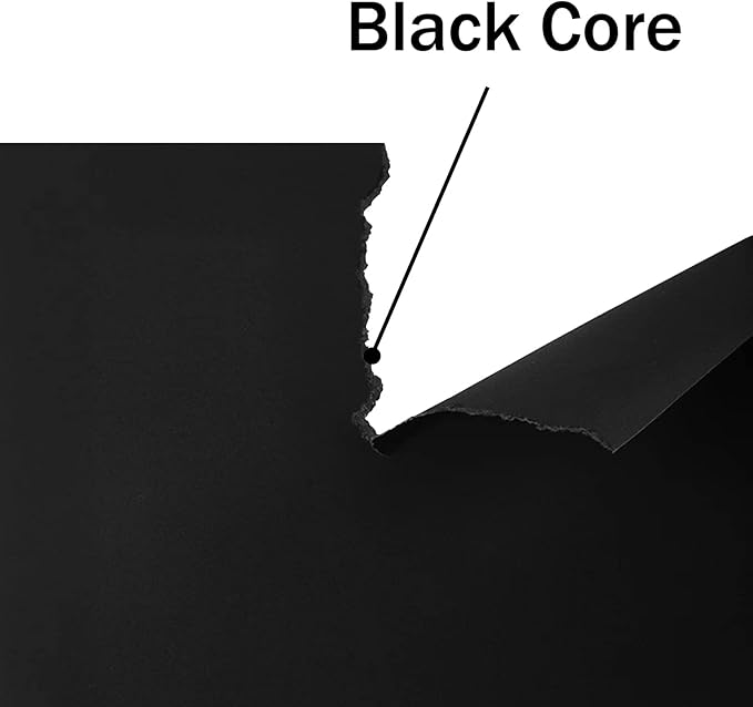 100 Sheets Black Cardstock 8.5 x 11, Goefun 65lb Card Stock Printer Paper for Halloween, Scrapbooking, Crafts, Invitations, DIY Cards