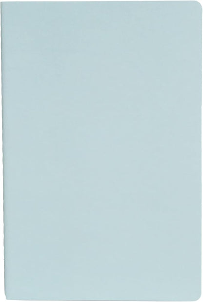 Simply Genius A5 Notebooks for Work, Travel, Business, School & More - College Ruled Notebook - Softcover Journals for Women & Men - Lined Note Books with 92 pages, 5.5" x 8.3" (Light Blue, 30 pack)