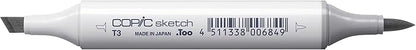 Copic Markers T3-Sketch, Toner Gray