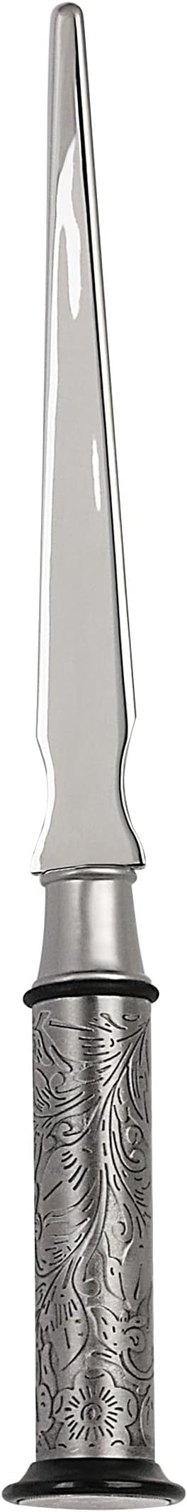 American Coin Treasures Coin Letter Opener Mercury Dime- Antiqued Silvertone Brass Handle-Genuine United States Coin