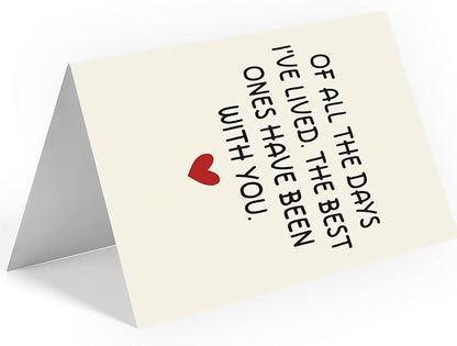 Wedding Anniversary Card & Gifts for Him & Her | Happy Anniversary Decorations