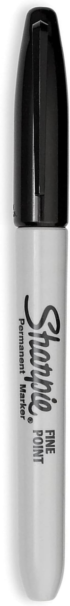 SHARPIE Permanent Markers | Fine Point for Bold Details | Black Ink | 12 Count Marker Pens