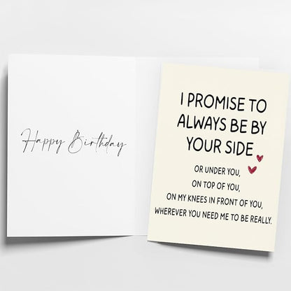 Funny Birthday Card & Gifts for Husband Boyfriend Him, Happy Anniversary Card & Gifts, Valentine Day