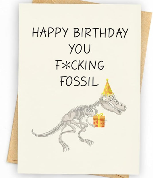 Funny Birthday Card for Men, Husband | Humorous & Unique Birthday Gifts & Decorations