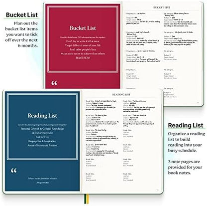 Purpose Planner Notebook B5 7.5”x9.8” Undated Daily Planner 2024-2025 Daily Weekly and Monthly Productivity Goal Setting Tool for Work Home ADHD Planner for Adults Self Care Journal (Purple Softcover)