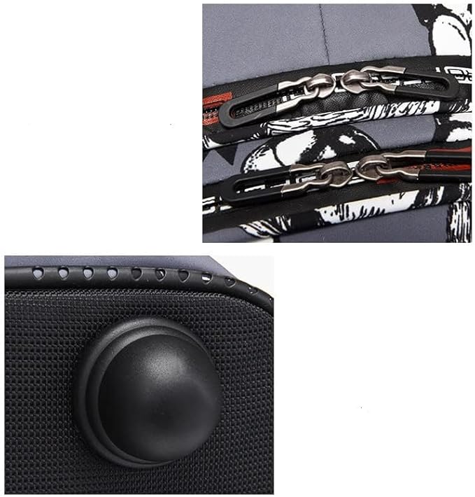 Rolling Backpack,Large Rolling Laptop Bag Briefcase Backpacks with Wheels for Women Adults Travel Trolley Office,Waterproof Wheeled Backpack(22inch, Light Gray)