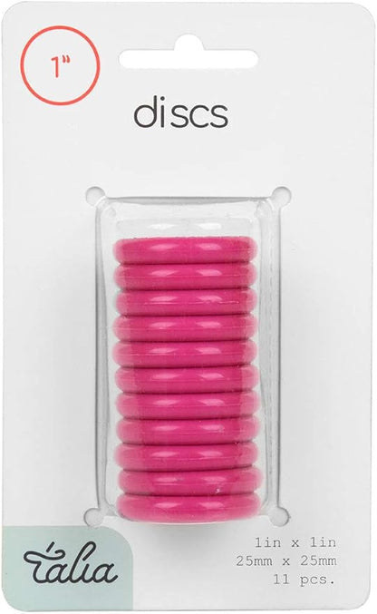 Talia Discbound Notebook - Discs (90's Pink, 1inch)