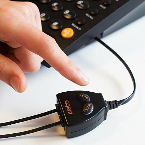 TruVoice Agent AW50 Wireless Headsets Training Solution for All Desk Phones with a Headset Port - Allows 2 Users to be on a Phone Call at The Same time for Supervising | Coaching Purposes.