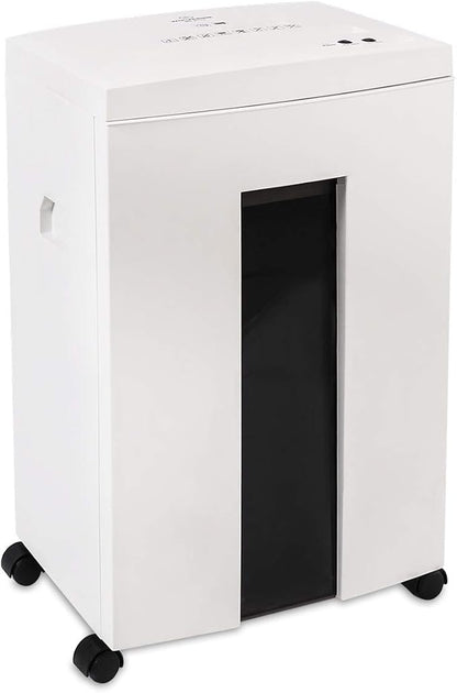 WOLVERINE 18-Sheet Shredders for Home Office Heavy Duty P-4 Security Level Crosscut Paper Shredder Paper/CD/Card Ultra Quiet Paper Shredder for Home with 6 Gallons Pullout Waste Bin SD9113(White ETL)