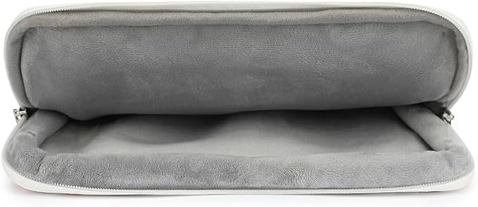 canvaslife 360° Protective Laptop Sleeve Case Bag Cover with Handle For iPad 12.9 inch,MacBook Pro Air 13" and 12.5 inch-13.3 inch Laptop (Cherry)