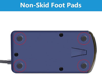 AFMAT Electric Pencil Sharpener, Heavy Duty Pencil Sharpeners for Classroom, Home, UL Listed Pencil Sharpener for 6.5-8mm No.2/Colored Pencils, 10000+ Sharpening Times, Model S230 (Item No. PS28),Blue