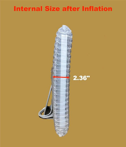 2 for 1 Screen with 1 Pump AIRPAKPRO Inflatable Protective Bags Compatible with 27" Imac Desktop Computer Shipping Boxes Protective Storage Case Monitor Dust Cover Compatible with 27" Screen