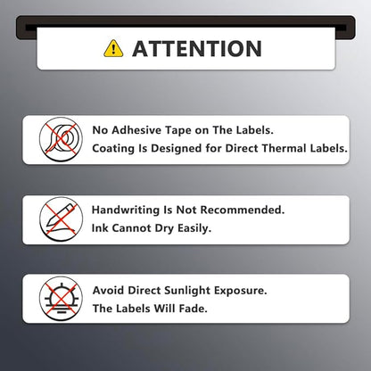 BETCKEY - 3" x 2" (76 mm x 51 mm) Multipurpose & Shipping Labels Compatible with Zebra & Rollo Label Printer,Premium Adhesive & Perforated [10 Rolls, 7500 Labels]