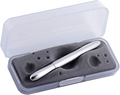 Fisher Space Pen Brushed Chrome Bullet Space Pen, Ballpoint, Brass, Black Ink, Gift Box