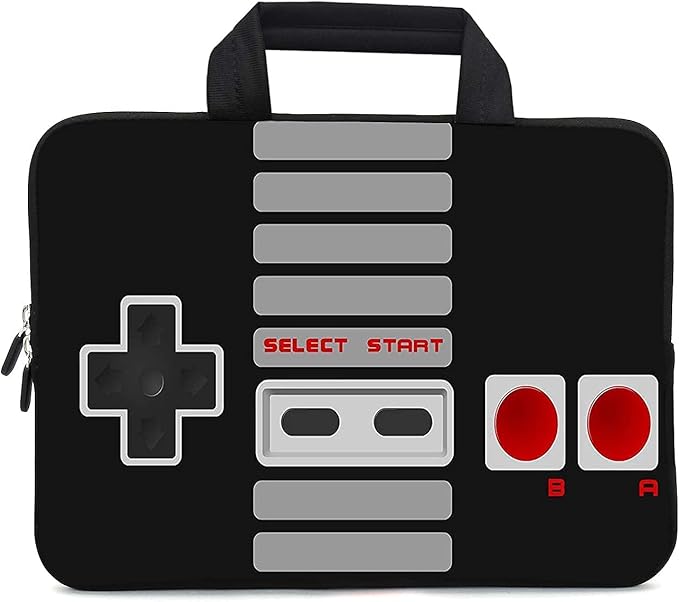 11.6 12 12.1 Inch Laptop Carrying Bag Protective Chromebook Case Pouch Netbook Notebook Ultrabook Bag Tablet Sleeve Cover Travel Briefcase with Handle for Men Women (Game)