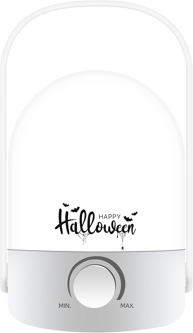 Rechargeable Lamp 1200mAh Small Bedside Rechargeable Lanterns Dimmable Led Cordless Tent Light Holiday Gifts Work,White A