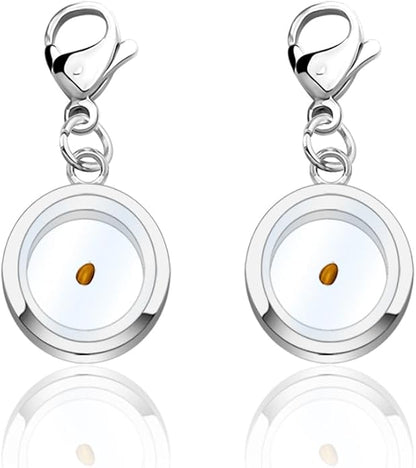 UJIMS Seed Christian Gift Mustard Seed Faith Zipper Religious Jewelry for Her Inspirational Bookmarks Gift for Book Lover