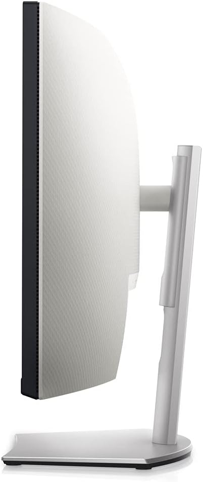 Dell S3422DW Curved Monitor - 34-inch WQHD (3440 x 1440) Display, 1800R Curved Screen, Built-in Dual 5W Speakers, 4ms Grey-to-Grey Response Time, 16.7 Million Colors - Silver