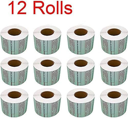 LST-8030 Printing Scale Label, 58 x 50 mm, Non-UPC/Safe Handling, 12 Rolls Per Case