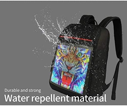 LED Backpack with Programmable Display, Bluetooth Connectivity (Large 25L)