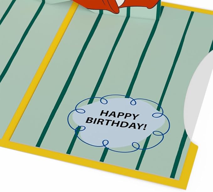 Lovepop Happy Birthday Pop-Up Card for Her and Him- 3D Disney Birthday Greeting Cards for Boys, Girls, Men, Women - 4-in-1 Nesting - 5" x 7" Mickey & Friends Card - Blank Note Card & Envelope Included