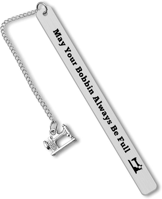 Bookmark Gift for Sewing Lover Women Mom Grandma Quilting Gift Seamstress Gift Funny Quilting Gifts for Quilters Seamstresses Sewing Gifts for Designer Quilting Book Marker Gifts for Costume Designer