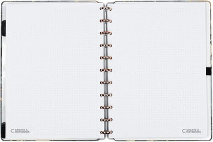 Discbound Notebook Refills Paper Dotted - Paper Size 7.87 x 10.82 inches for Custom Discbound Notebook, Planner or Daily Use – 90 GSM Custom Note-Taking System Discbound Inserts – 30 Sheets