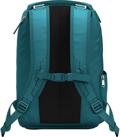 Db Journey Ramverk Backpack - Durable Travel Backpack with Laptop Compartment & Pockets for Work, Luggage Backpack with Roller Bag Hook Up System, 21L - Midnight Teal