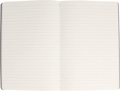Simply Genius A5 Notebooks for Work, Travel, Business, School & More - College Ruled Notebook - Softcover Journals for Women & Men - Lined Note Books with 92 pages, 5.5" x 8.3" (Black, 30 pack)
