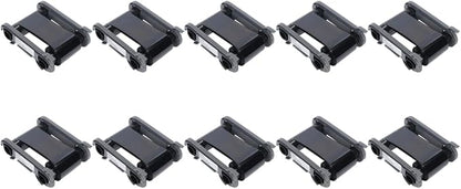 10 Pack - Evolis RCT023NAA Black Monochrome Color Ribbon - K - 2000 Prints