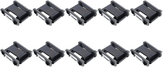 10 Pack - Evolis RCT023NAA Black Monochrome Color Ribbon - K - 2000 Prints