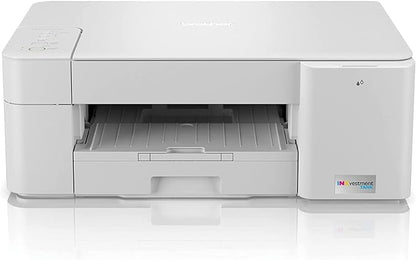 Brother MFC-J1205W INKvestment Tank Wireless Multi-Function Color Inkjet Printer with Up to 1-Year in Box (Renewed Premium), White