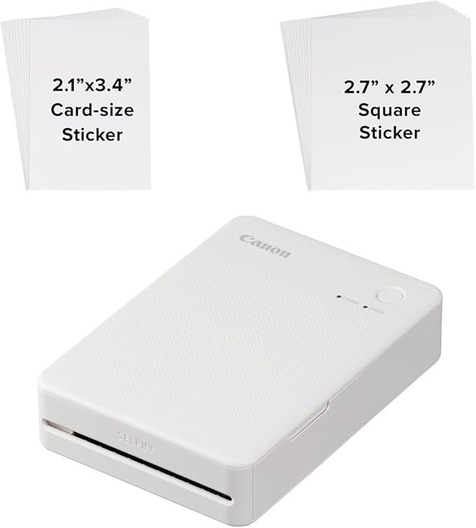 Canon XC-60L Color Ink/Paper Set for SELPHY QX20 Photo Printer, 60 Sheets