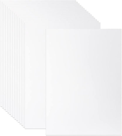 100 Sheets White Card Stock Printer Paper 250gsm 92lb Cover Blank Thick Cardstock Paper for Inviations Card Making,DIY Craft