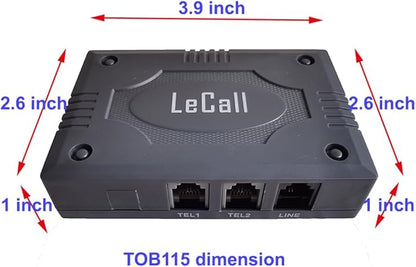 Outgoing Call Blocker/Outbound Call Blocker/Toll Restrictor/Phone Call Interceptor Programmable, Block 411 Calls TOB115