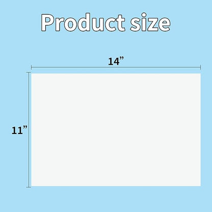 25 Packs Poster Boards11x14“White Poster Paper,Poster Board Bulk,Posteboard,School Supplies