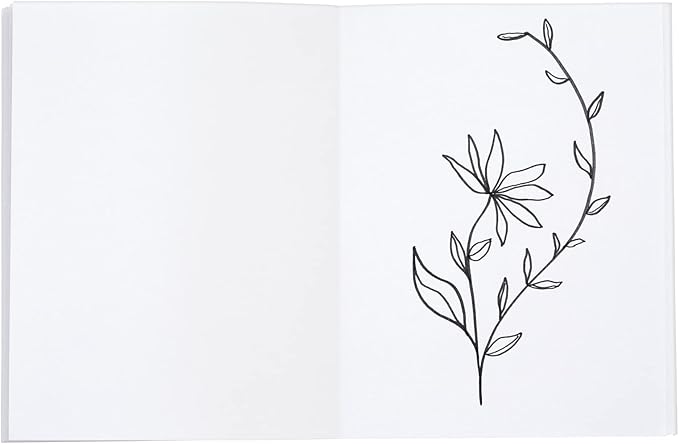 24 Pack Blank Books for Kids To Write Stories - A6 White Notebooks Bulk - Unlined Travel Journals Scrapbooks for Students Sketching (4.3x5.5 in)