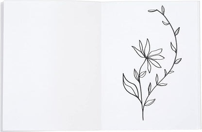 24 Pack Blank Books for Kids To Write Stories - A6 White Notebooks Bulk - Unlined Travel Journals Scrapbooks for Students Sketching (4.3x5.5 in)