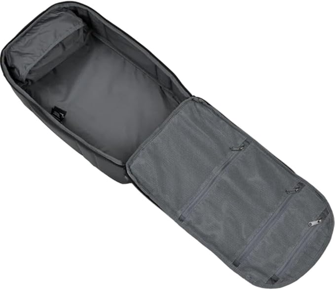 Db Journey Ramverk Backpack - Durable Travel Backpack with Laptop Compartment & Pockets for Work, Luggage Backpack with Roller Bag Hook Up System, 21L - Black Out