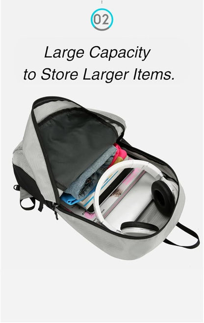 Scotry Lightweight Packable Mesh Strap Travel Backpack, Water Resistant Man Women Foldable Daypack for Outdoor Vacations (Green)