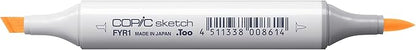 Copic Markers FYR1-Sketch, Fluorescent Orange