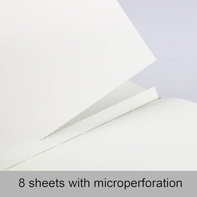 Dot Matrix Hardcopy Notebook - 5"x8"- Sourced from sustainable and excellent quality paper, minimalist, natural, portable and flexible design, good helper for study and record keeping, suitable for office, school and many other occasions(Black)