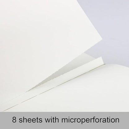 Dot Matrix Hardcopy Notebook - 5"x8"- Sourced from sustainable and excellent quality paper, minimalist, natural, portable and flexible design, good helper for study and record keeping, suitable for office, school and many other occasions(Black)